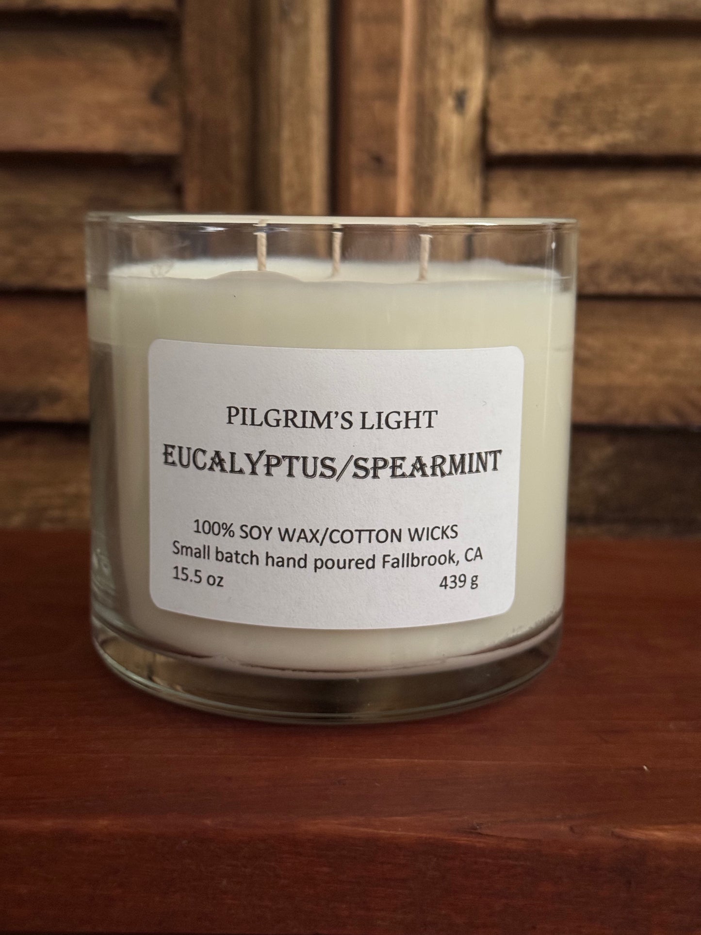 Eucalyptus Spearmint 3 wick